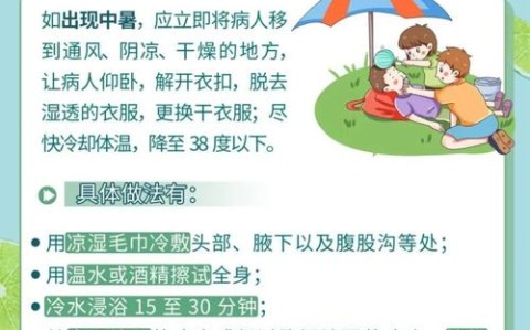 防中暑方法（缓解中暑的小妙招）