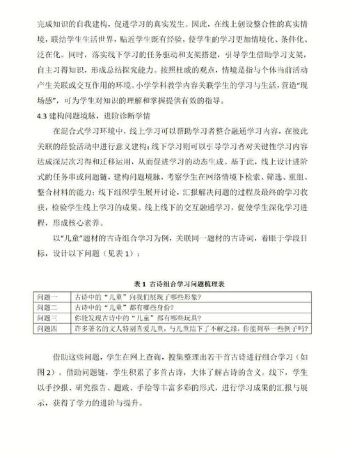 混合式教学法（混合式教学法的缺点）
